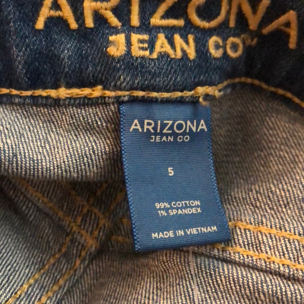 High rise wide leg crop jeans by Arizona/size 9 - Picture 3 of 6